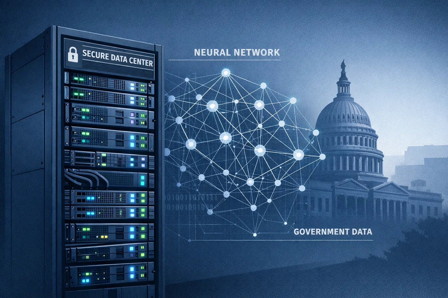 Defense AI governance and procurement pressure visual